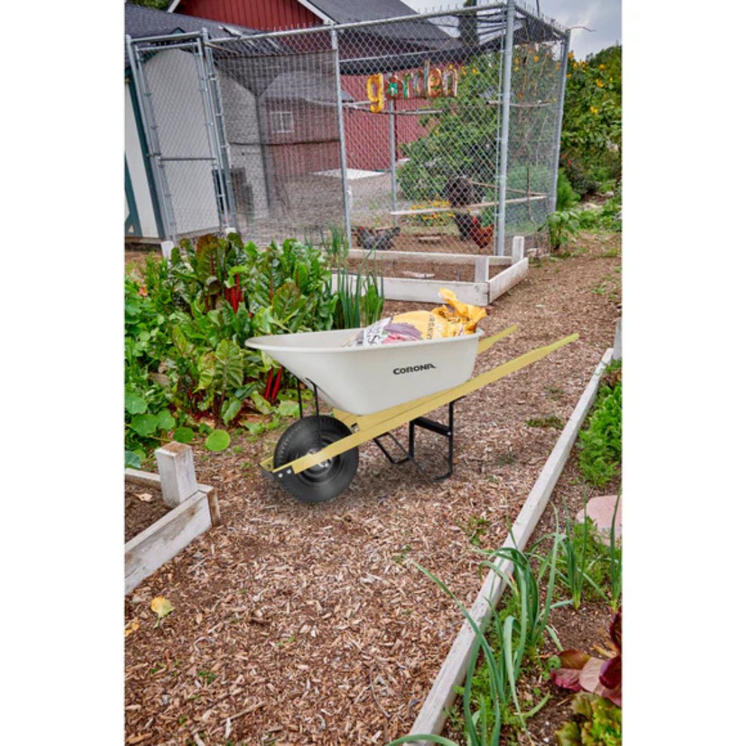 Poly Wheelbarrow – Corona – 6 cu. ft.